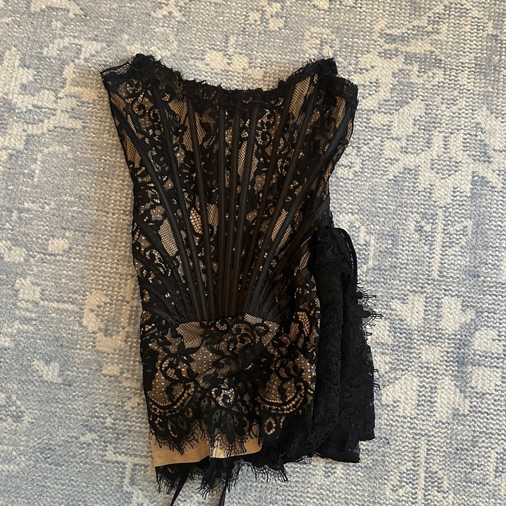 Heiress Beverly Hills lace corset dress